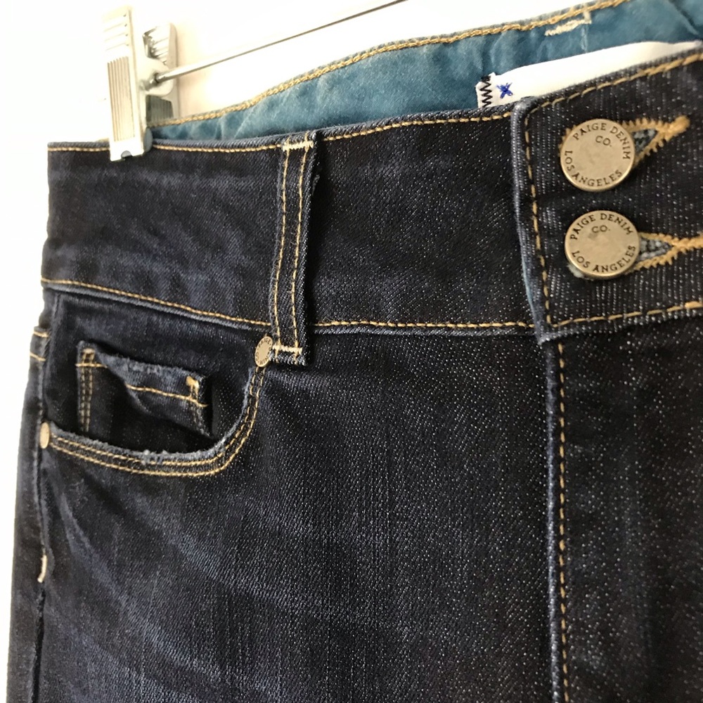 PAIGE hidden hills straight jeans 30 - Picture 3 of 8
